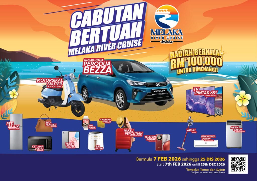 CABUTAN BERTUAH MELAKA RIVER CRUISE 2026